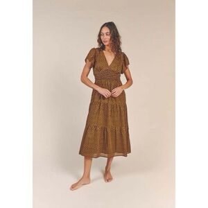 Trovata Birds of Paradise Kendall Dress Insignia Diamond